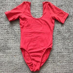 Red bodysuit